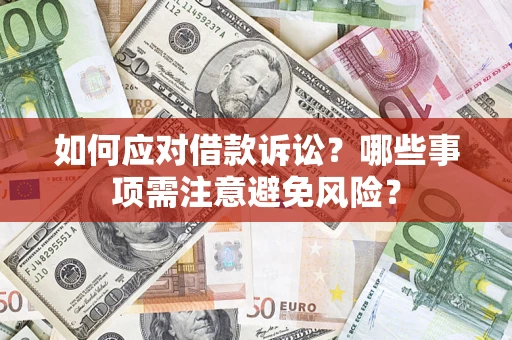 武汉如何应对借款诉讼？哪些事项需注意避免风险？