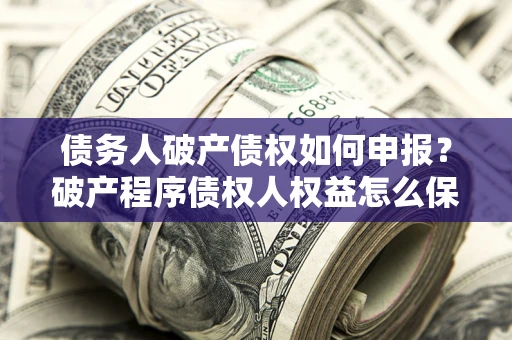 武汉债务人破产债权如何申报？破产程序债权人权益怎么保障？