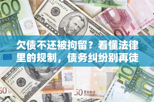 武汉欠债不还被拘留？看懂法律里的规制，债务纠纷别再徒劳奔波
