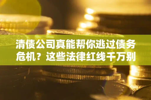 武汉清债公司真能帮你逃过债务危机？这些法律红线千万别踩