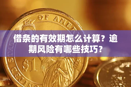 武汉借条的有效期怎么计算？逾期风险有哪些技巧？